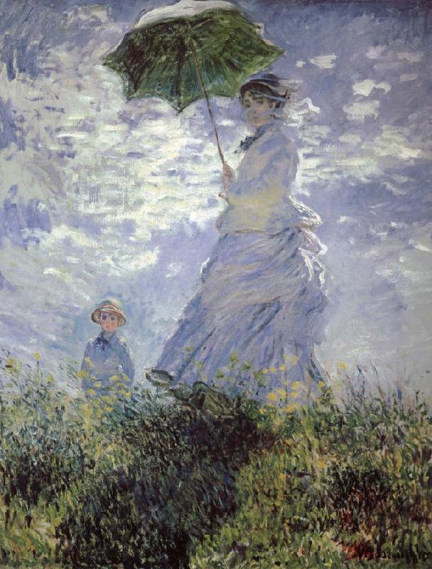 Claude Monet Woman with a Parasol oil painting picture